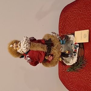 Santa Claus. Santa's Ice-Capades. Fabriche Collectibles.